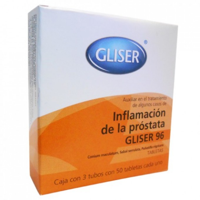 Gliser # 96 Inflamación de la Próstata