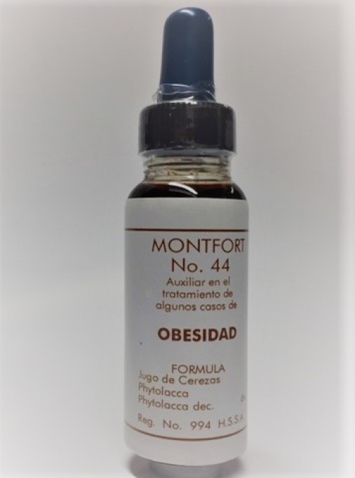 Montfort # 44 Gotas Obesidad