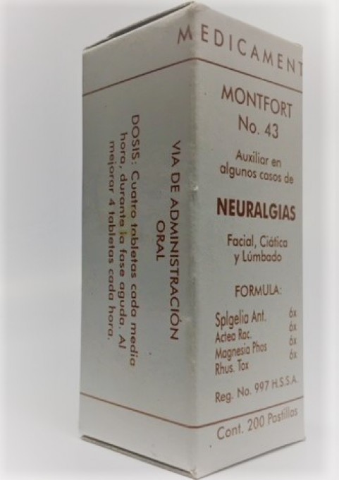 Montfort # 43 Neuralgias, Ciatica 