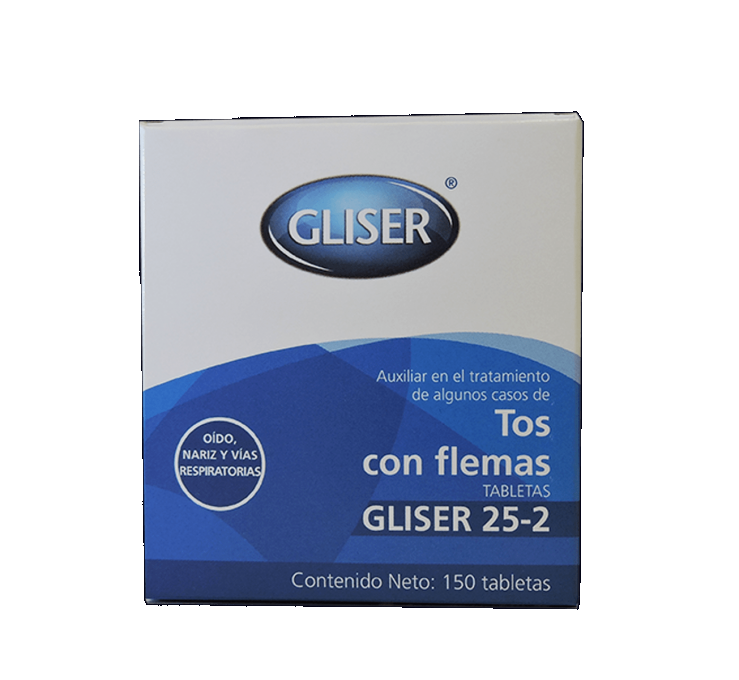 Gliser # 25-2 Tos Con Flemas