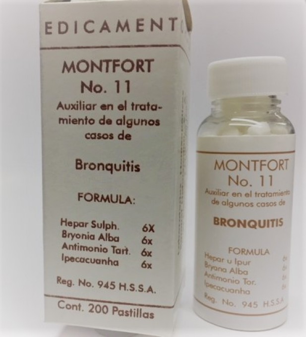 Montfort # 11 Bronquitis Aguda o Crónica